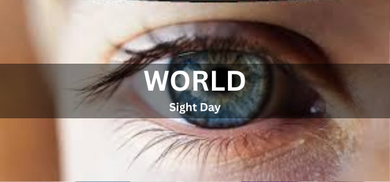 World Sight Day [विश्व दृष्टि दिवस]